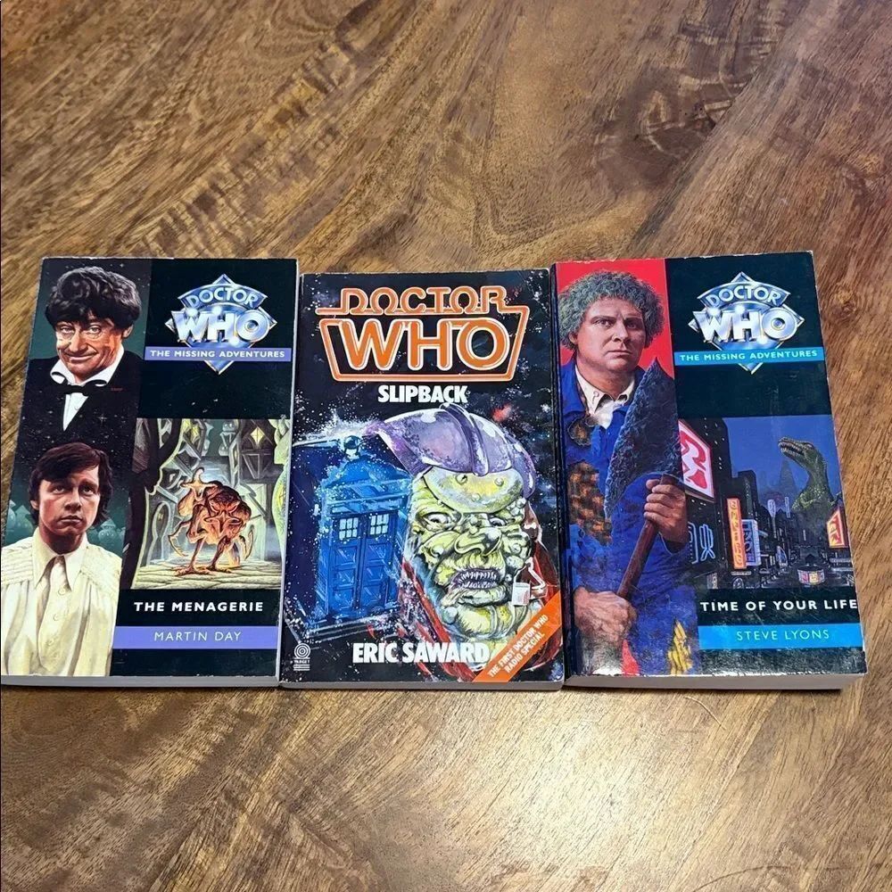 Doctor Who The New Adventures 3 books